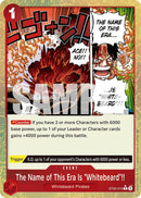 The Name of This Era Is "Whitebeard"!! (Parallel)