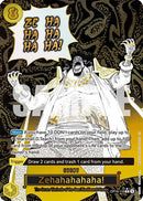 Zehahahahaha! (Alternate Art) (OP16-116) - The Time of Battle Foil