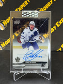 Bobby McMann Rookie Auto Clear Cut - Toronto Maple Leafs 2023-24 Clear Cut Hockey