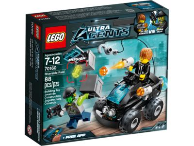 Riverside Raid - Lego Ultra Agent (70160) - NEW