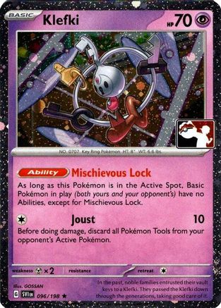 Klefki (Cosmos Holo) (096/198) [Prize Pack Series Cards] Holofoil - Rare