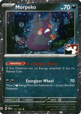 Morpeko (Cosmos Holo) (121/182) [Prize Pack Series Cards] Holofoil - Rare