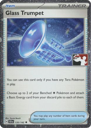 Glass Trumpet (Cosmos Holo) (135/142) [Prize Pack Series Cards] Holofoil - Uncommon