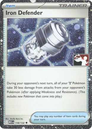 Iron Defender (Cosmos Holo) (118/132) [Prize Pack Series Cards] Holofoil - Uncommon
