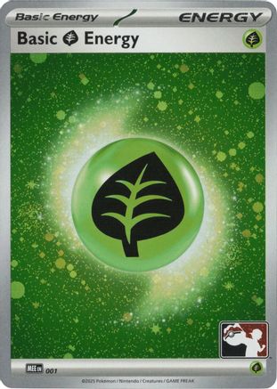 Basic Grass Energy - MEE (Cosmos Holo) (001) [Prize Pack Series Cards] Holofoil - Common
