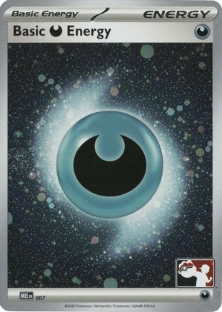 Basic Darkness Energy - MEE (Cosmos Holo) (007) [Prize Pack Series Cards] Holofoil - Common