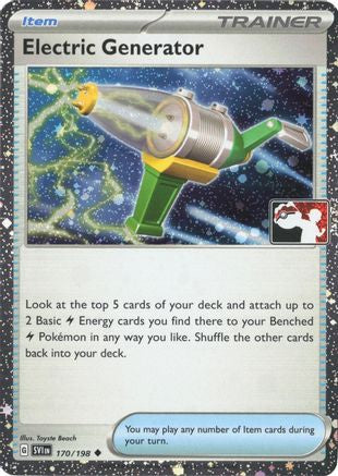Electric Generator (Cosmos Holo) (170/198) [Prize Pack Series Cards] Holofoil - Uncommon