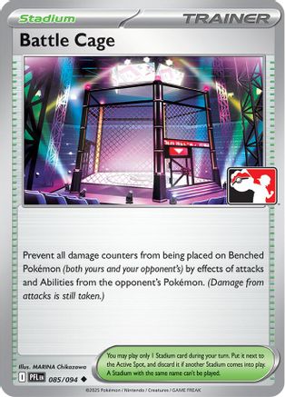 Battle Cage (085/094) [Prize Pack Series Cards] - Uncommon