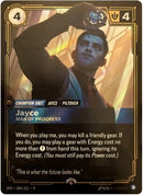 Jayce - Man of Progress (084/221) - Riftbound Organized Play Promotional Cards Foil