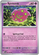 Spiritomb (035) [ME05 Pitch Black] Reverse Holofoil - Rare