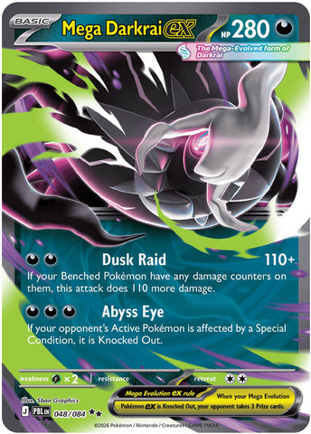 Mega Darkrai ex - 048/084
