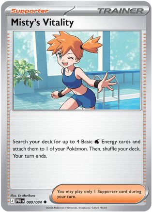 Misty's Vitality (080/084) [ME05 Pitch Black] - Uncommon