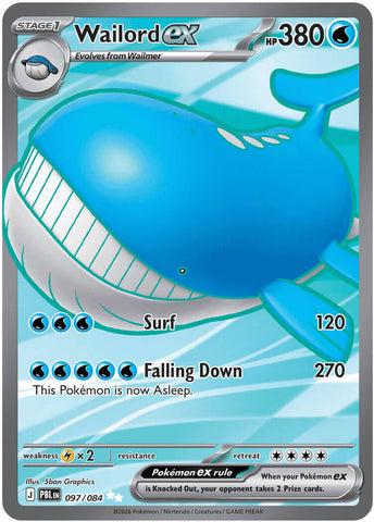 Wailord ex - 097/084