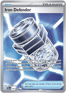 Iron Defender (110) [ME05 Pitch Black] Holofoil - Ultra Rare