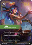 Lillia - Protector of Dreams (Champion) (058/219) - Riftbound Organized Play Promotional Cards Foil
