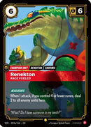 Renekton - Rage Fueled (Alternate Art) (019a/166) - Vendetta Foil