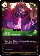 Shen - Scourge of Shadows (Alternate Art) (042a/166) - Vendetta Foil