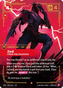 Zed - From the Shadows (023/166) - Vendetta Foil