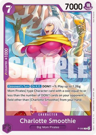 Charlotte Smoothie (P-090) - Starter Deck 34: PURPLE Charlotte Katakuri