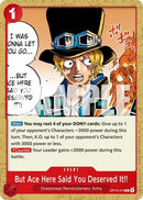 But Ace Here Said You Deserved It!! (OP13-019) - Starter Deck 35: RED/BLACK Sabo