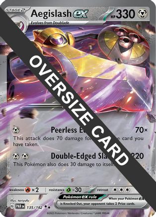 Aegislash ex (135) [Jumbo Cards] Holofoil - Double Rare