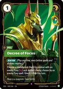 Decree of Focus (040/166) - Vendetta Foil