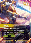 Kayle - Justified (Overnumbered) (185/166) - Vendetta Foil