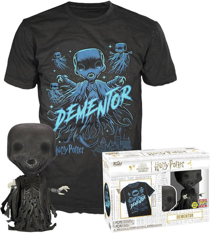 Dementor - Harry Potter Wizarding World #161 (T-Shirt Large) (Glows In The Dark) (Only In Pop In Tee)