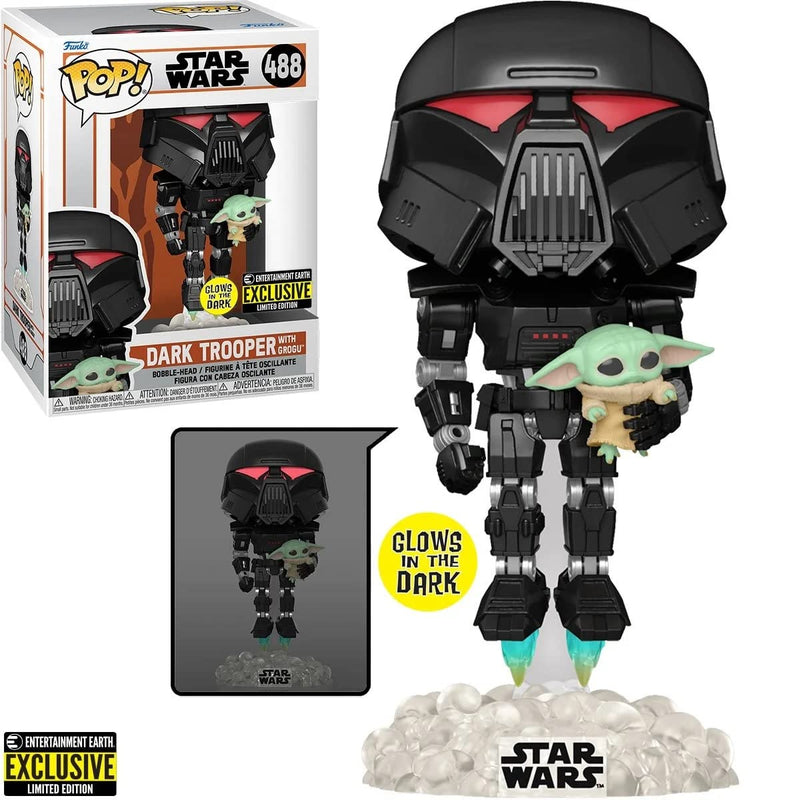 Dark Trooper With Grogu
