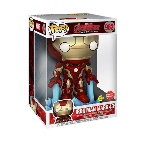 Iron Man Mark 43 (10 Inch) - Marvel Avengers Age Of Ultron  #962 (Glows In The Dark) (Gamestop Exclusive)
