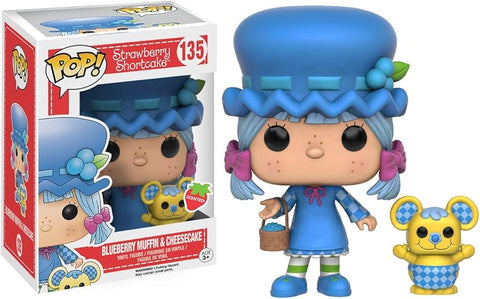 Blueberry Muffin & Cheesecake - Strawberry Shortcake #135 (Torn Sticker)