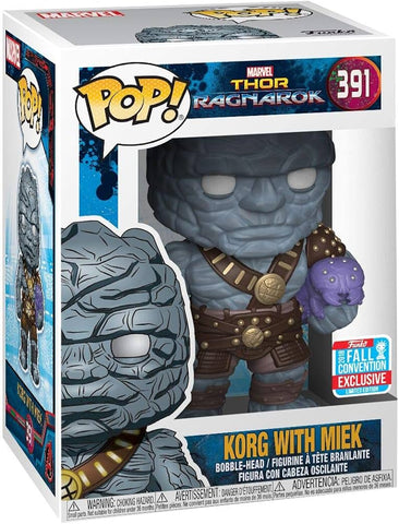 Korg with Miek - Marvel Thor Ragnarok #391 (2018 Fall Convention)