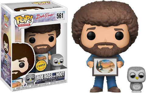 Bob Ross And Hoot - Bob Ross The Joy Of Painting #561 (Chase)