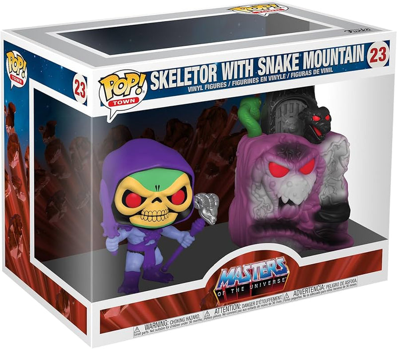 Skeletor with Snake Mountain - Masters of the Universe