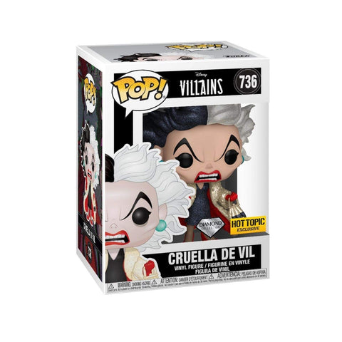 Cruella De Vil #736 (Diamond Collection) (Hot Topic) - Disney Villains