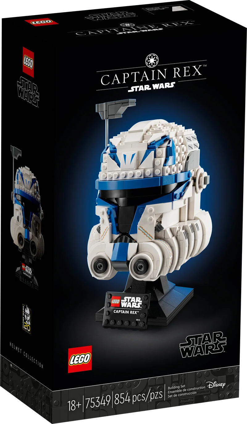 Captain Rex Helmet - Lego Star Wars (75349) - NEW