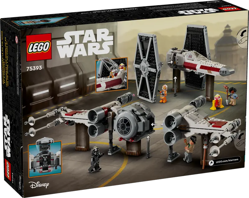 TIE Fighter & X-Wing Mash-Up - Lego Star Wars (75393) - NEW