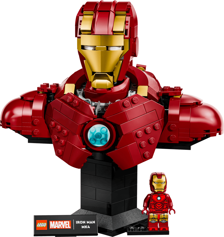 Iron Man MK4 Bust - Lego Marvel (76327) - NEW