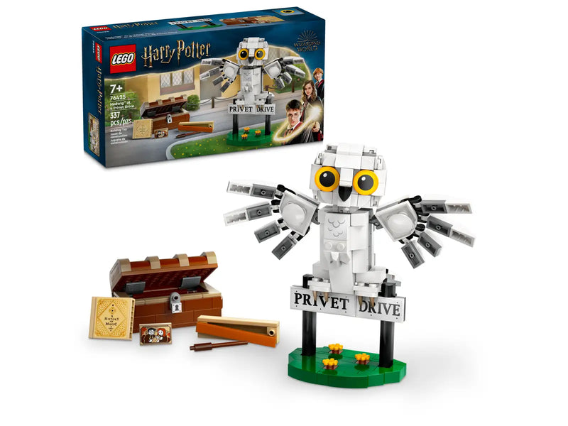 Hedwig at 4 Pivet Drive - Lego Harry Potter (76425) - NEW / SEALED