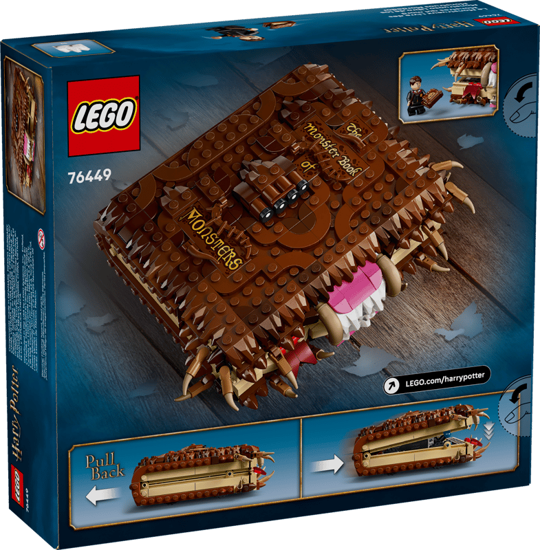 Chomping Monster Book Of Monsters - Lego Harry Potter (76449) - NEW