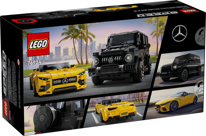 Mercedes-AMG G 63 & Mercedes-AMG SL 63 - Lego Speed Champions (76924) - NEW