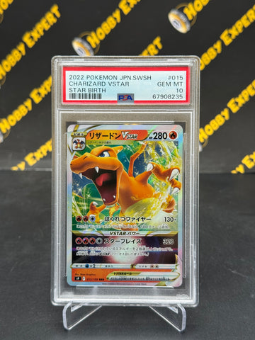Charizard VSTAR #015 - JPN S9 Star Birth - PSA 10