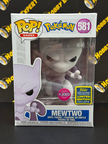 Mewtwo #581 (Flocked) (2020 Summer Convention) - Pokemon
