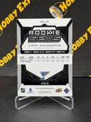 Jimmy Snuggerud Rookie Gems Red 084/100 - St. Louis Blues 2025-26 Black Diamond
