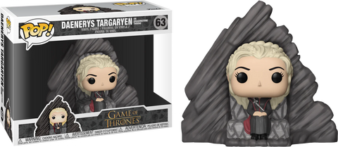 Daenerys Targaryen on Dragonstone Throne - Game of Thrones #63