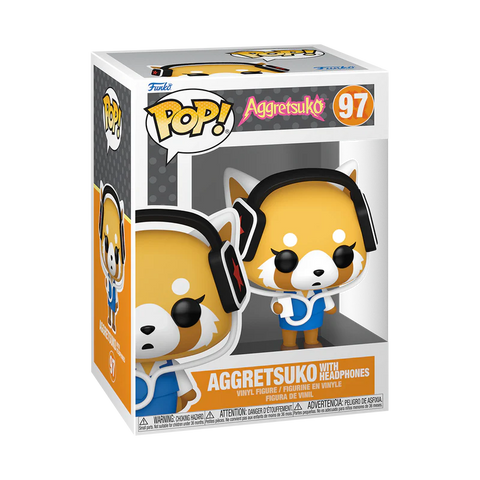 Aggretsuko with Headphones - Aggretsuko #97