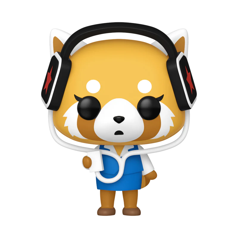 Aggretsuko with Headphones - Aggretsuko