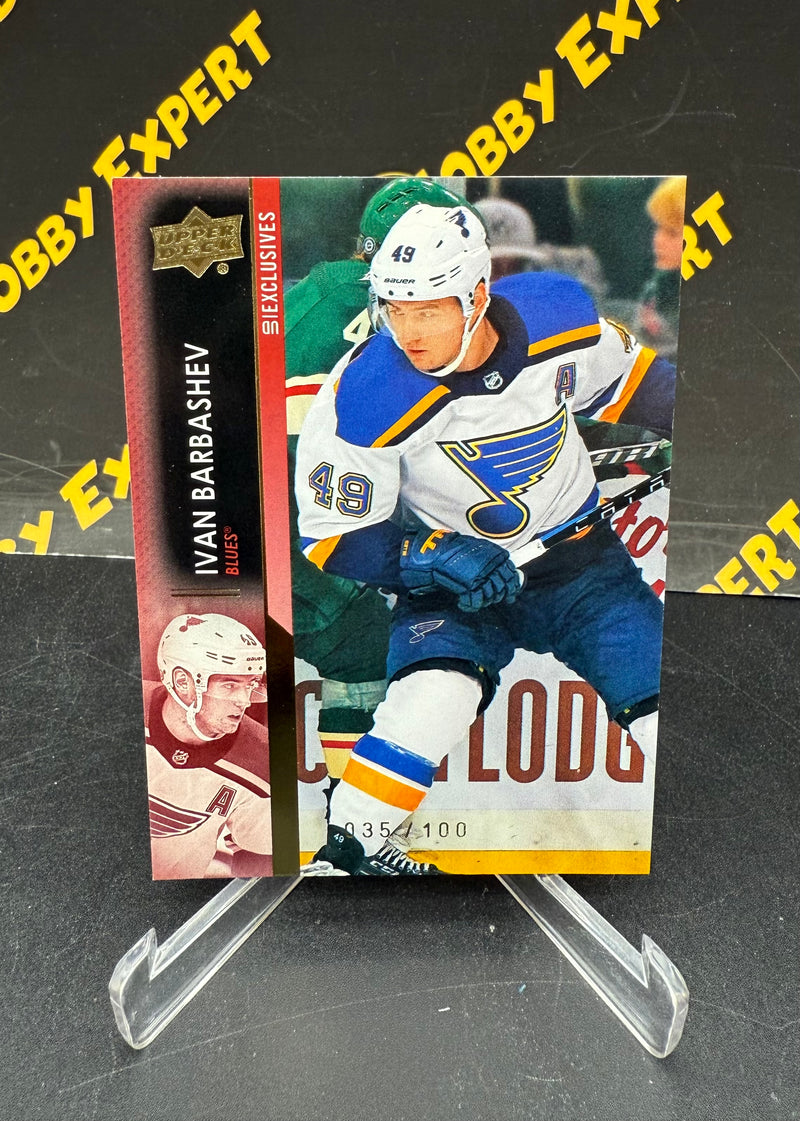 Ivan Barbashev Base UD Exclusives 035/100 - St. Louis Blues