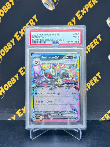 Umbreon ex #060 - Surprise Box Exclusive - PSA 9