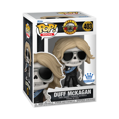 Duff Mckagan - Pop! Rocks Guns and Roses #403 (Funko.com Exclusive)